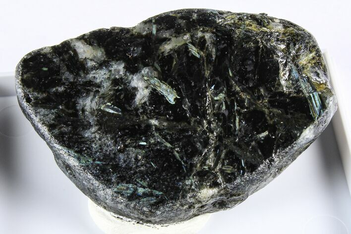 Tumbled, Flashy Nuummite Stone - Finland #380619